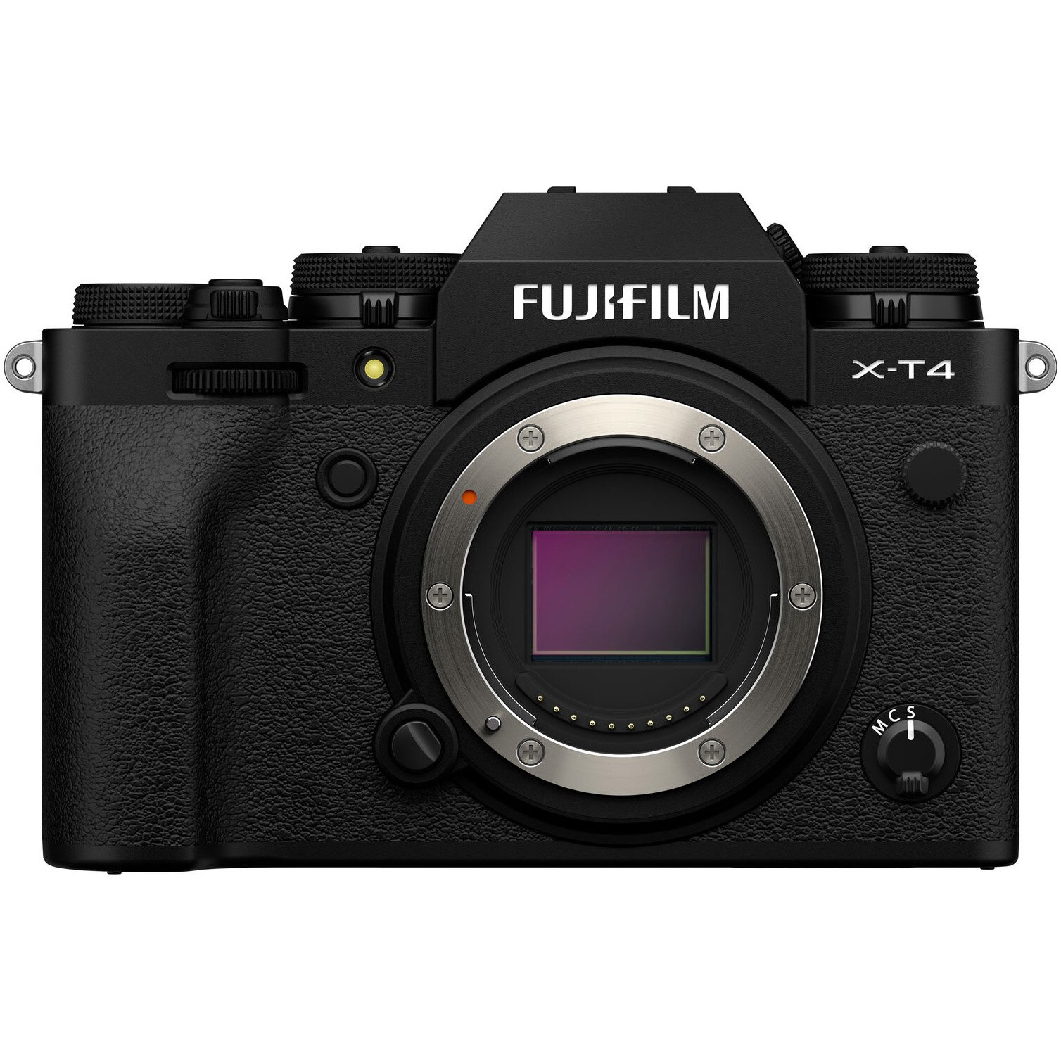 Aparat foto mirrorless Fujifilm X-T4, Senzor APS-C 26.1 MP, Stabilizare IBIS 5 axe, Filmare 4K 60p, Ecran articulat, Negru/Argintiu