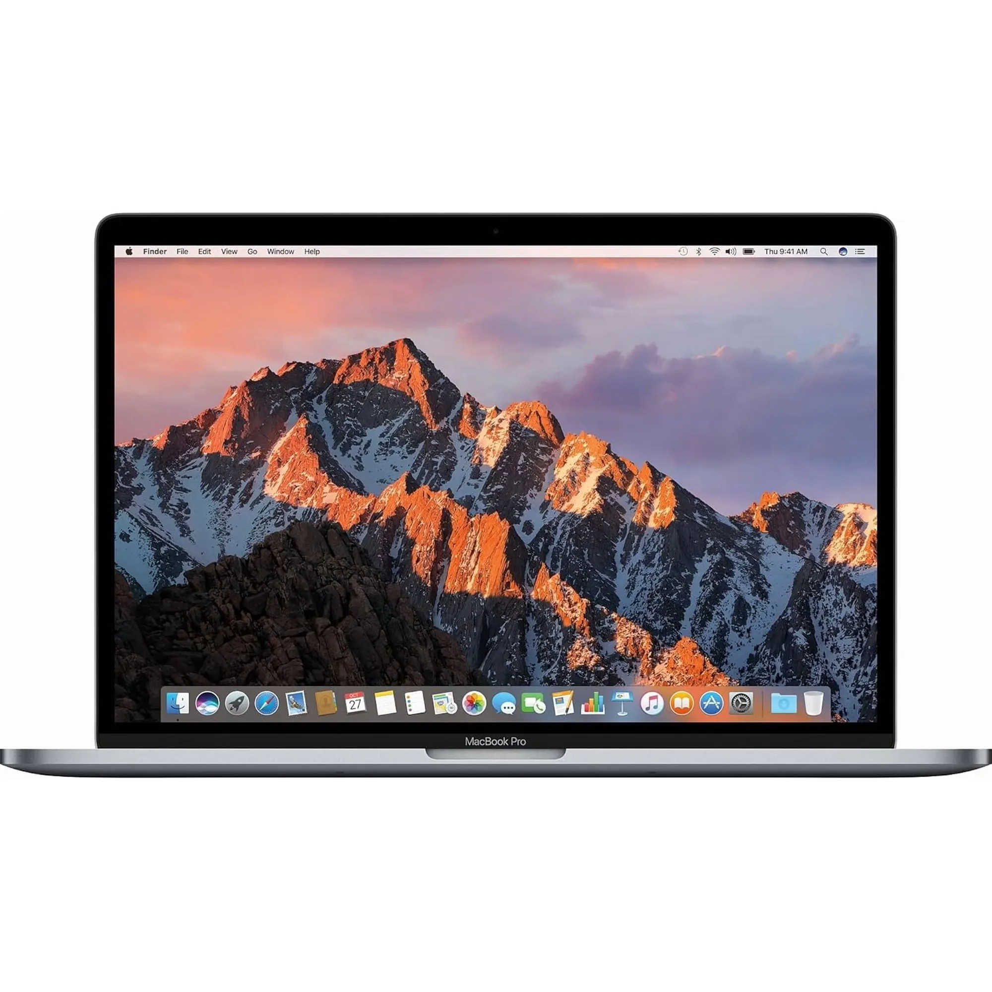 Apple MacBook PRO 15 2016, A1707, Display Retina 15.4 inch, TouchBar, Intel Core i7 Quad Core 2.6 GHz, 16 Gb RAM 2133MHz, SSD 480 Gb, Radeon Pro 450 2 Gb, Thunderbolt, Jack 3.5mm, Space Gray