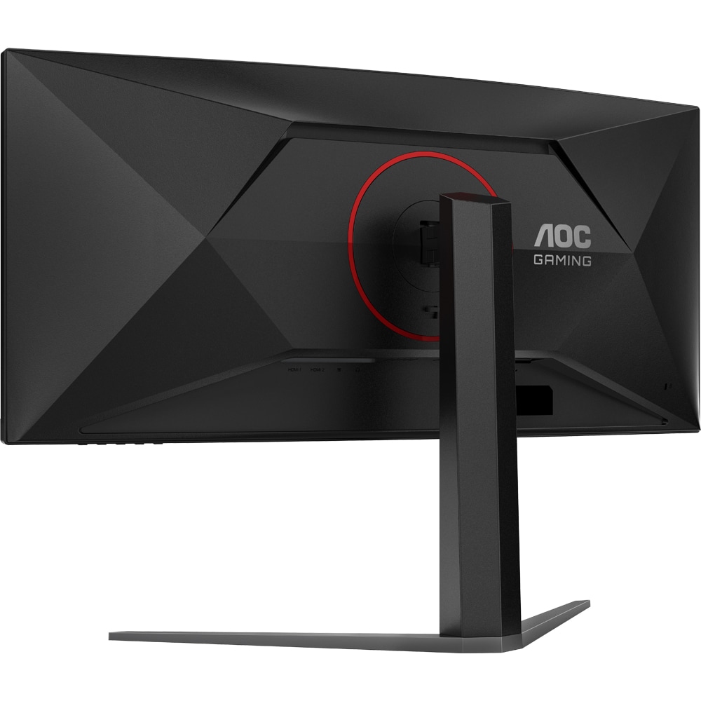 Monitor Gaming curbat LED VA AOC CU34G4, 34 inch, UWQHD, 180Hz, 1ms, HDMI, DisplayPort, Negru - imagine 3