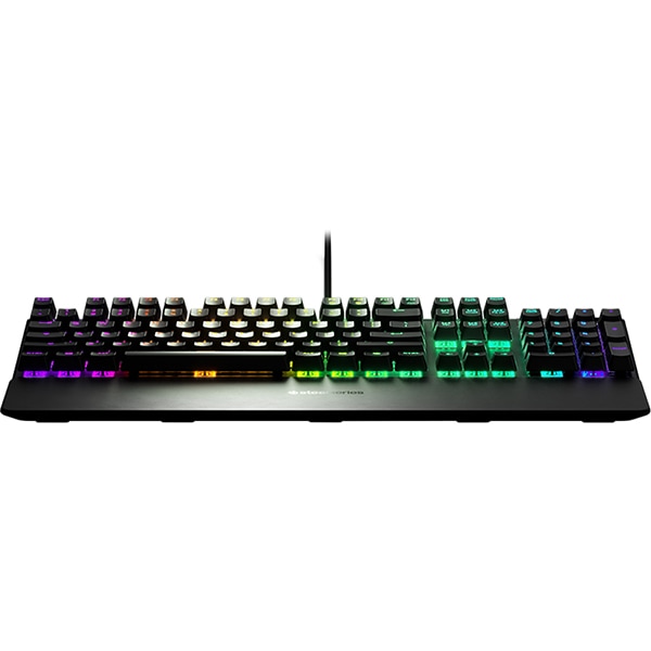 Tastatura Gaming SteelSeries Apex 5, Hybrid Mechanical, RGB, Display OLED, Black - imagine 3