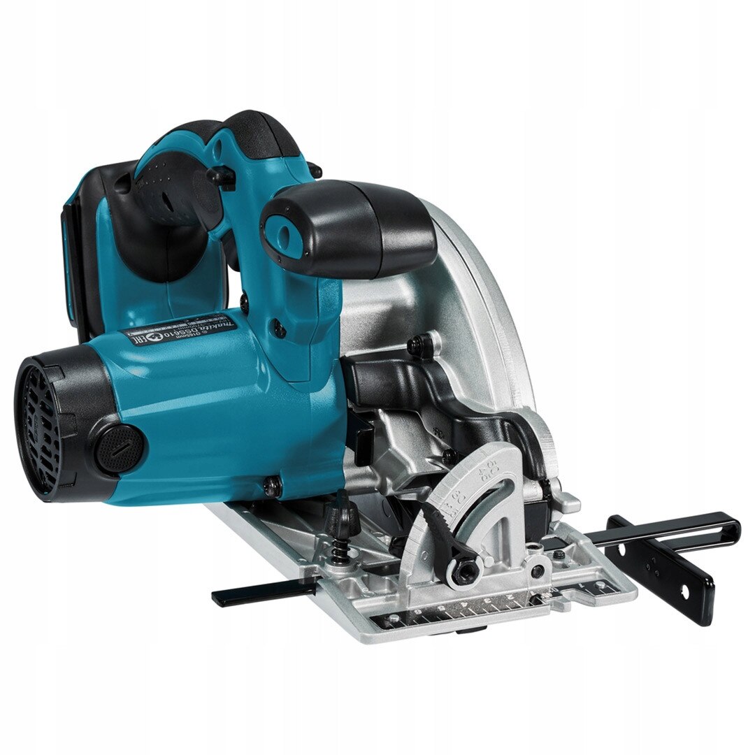 Fierastrau Circular Cu Acumulator Makita DSS610, 18 V LXT, Disc 165 mm, 3700 RPM, Adancime Taiere 57 mm La 90 Grade, LED, Cu Acumulator Makita BL1815N 18 V 1.5 Ah - imagine 3