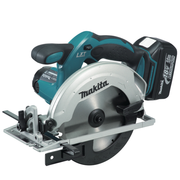Fierastrau Circular Cu Acumulator Makita DSS610, 18 V LXT, Disc 165 mm, 3700 RPM, Adancime Taiere 57 mm La 90 Grade, LED, Cu Acumulator Makita BL1815N 18 V 1.5 Ah