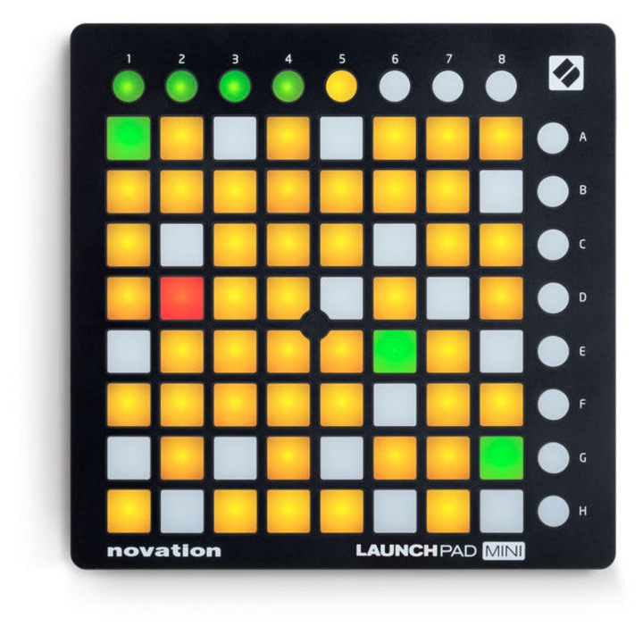 Controler MIDI / Ablteon Live Novation Launchpad Mini MK2, RGB, USB, Compatibilitate Windows, Mac