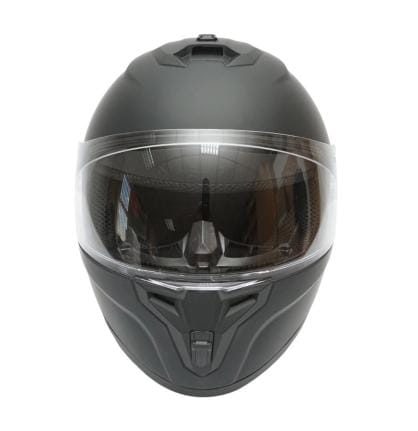 Casca Moto Speedway 1970, Integrala Grit Neagra cu Viziera Transparenta, Marimea XL, Omologata ECE - imagine 3