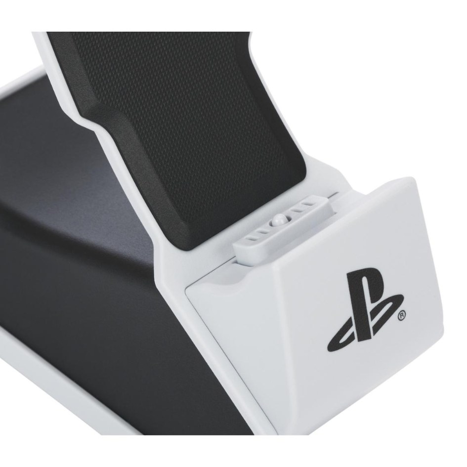 Stand de Incarcare PowerA Solo Charging Station 1522759-01, Pentru Controller SONY DualSense / DualSense Edge, USB-C, White - imagine 2
