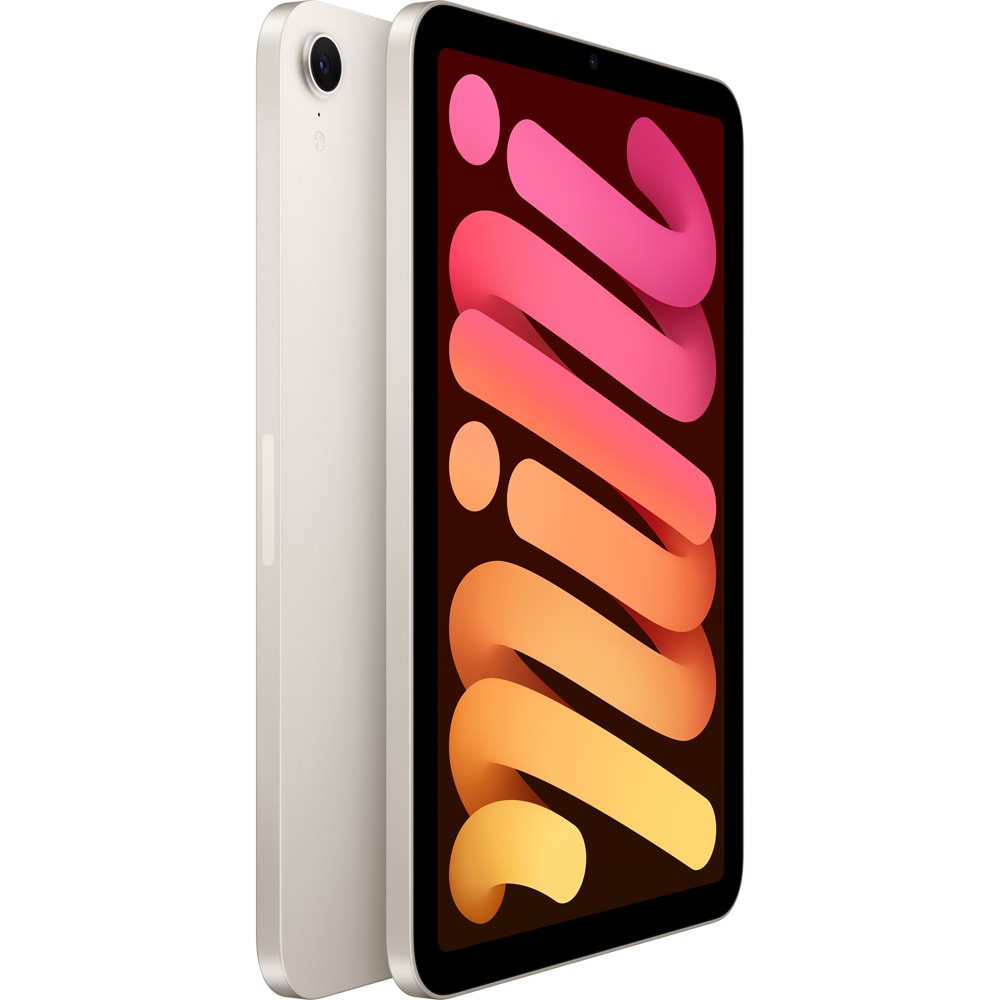 Apple iPad Mini 6 (2021), 64 Gb, Wi-Fi, Cellular, A2568, Starlight + Apple Pencil 2nd Gen A2051 - imagine 3
