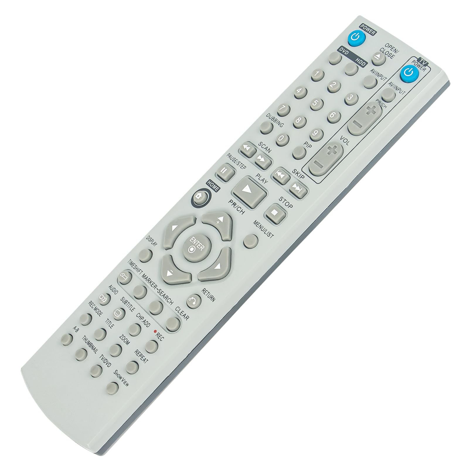 DVD Recorder LG RH177, HDD 80 Gb, Inregistrare DVD, Tuner TV Analogic, DV In, SCART, Telecomanda, Silver - imagine 3