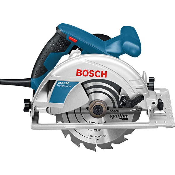Fierastrau Circular Bosch Professional GKS 165, 1100W, Disc 165 mm, 4900 RPM, Blue