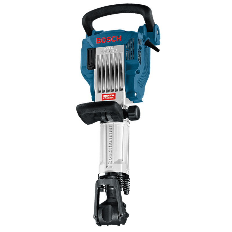 Ciocan Demolator Bosch Professional GSH 16-30, 1750W, 41 J, Hex 30 mm, 1280 BPM, 16.9 kg, Gray / Blue