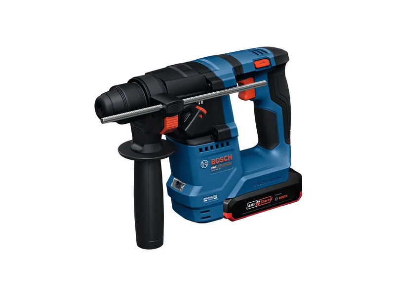 Ciocan Rotopercutor Forch 5331 1 18 3, 18V, SDS-Plus, Brushless, Acumulator 4 Ah, Valiza, Blue / Red