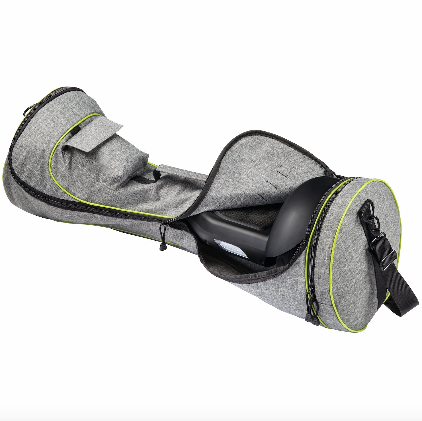Geanta de Transport Hoverboard Hama Slalom Cruiser 00109884, pentru Roti de 6.5 Inch, Gray - imagine 2