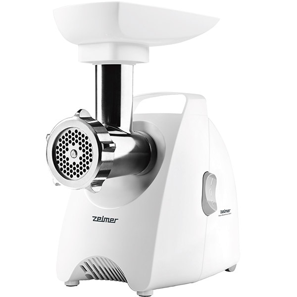Masina de Tocat Carne Zelmer ZMM4282W, 1900W, 2.5 kg/min, Accesorii Incluse, White