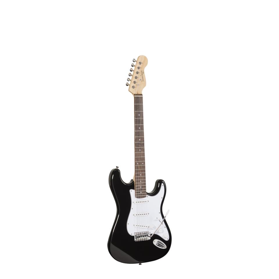Chitara Electrica Soundsation Rider STD-S BK, Configuratie SSS, 6 Corzi, Black