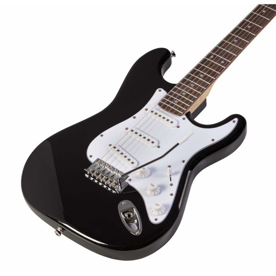 Chitara Electrica Soundsation Rider STD-S BK, Configuratie SSS, 6 Corzi, Black - imagine 2