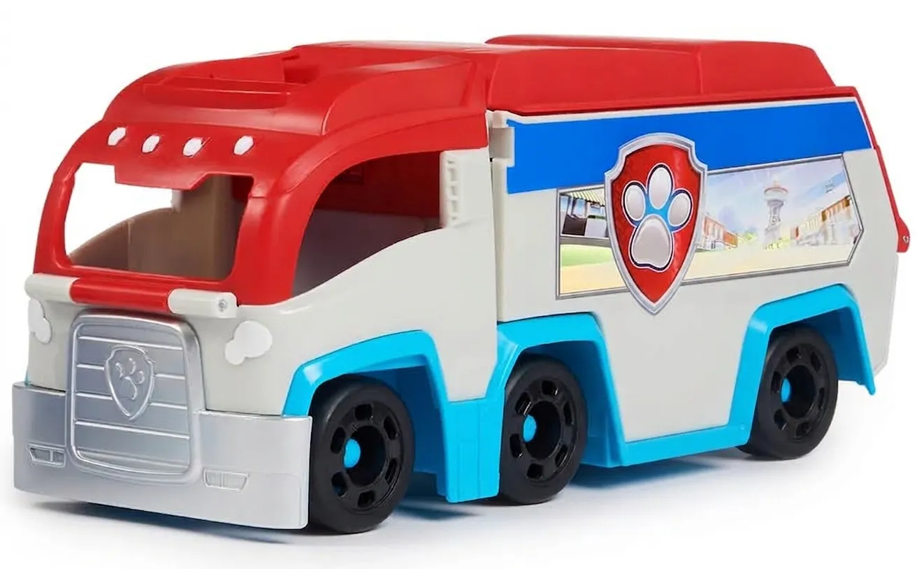 Camion de Jucarie Transformabil Paw Patrol Pup Squad Paw Patroller, Multicolor