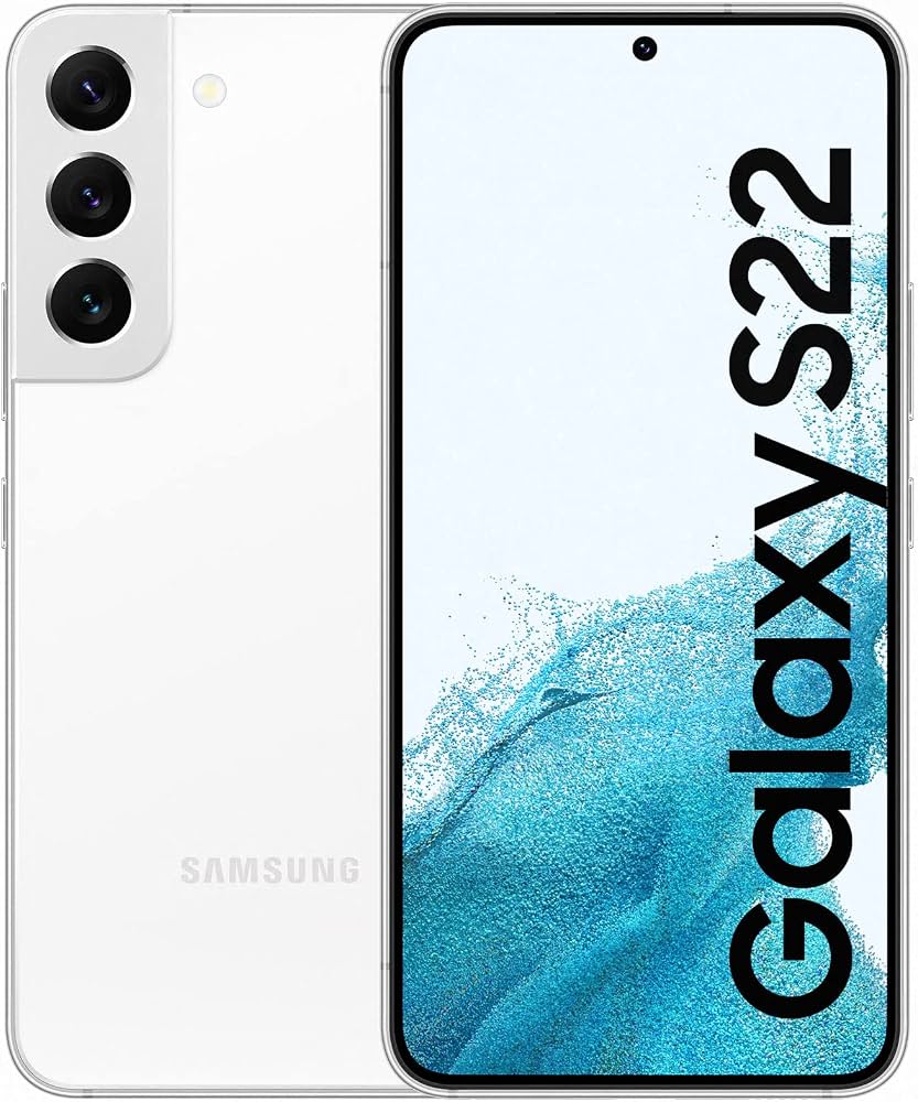 Samsung Galaxy S22 5G, 256 Gb, 8 Gb RAM, Dual SIM, Phantom White