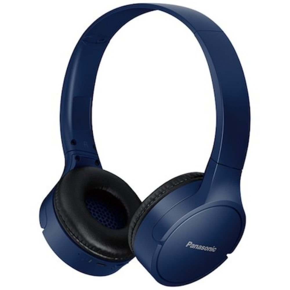 Casti Wireless Panasonic RB-HF420B, Bluetooth, Autonomie pana la 50 Ore, Difuzoare 30 mm, Blue - imagine 3