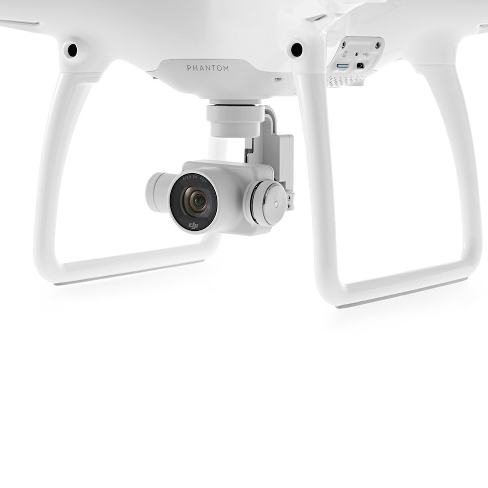 Drona DJI Phantom 4 Pro Plus, 4K, 60fps, Senzor 1 Inch, 20MP, Telecomanda cu Ecran Integrat Ultra Luminos, Evitare Obstacole 5 Directii, Alb - imagine 2