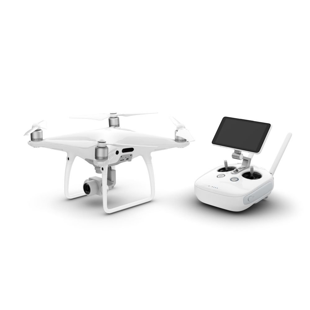 Drona DJI Phantom 4 Pro Plus, 4K, 60fps, Senzor 1 Inch, 20MP, Telecomanda cu Ecran Integrat Ultra Luminos, Evitare Obstacole 5 Directii, Alb - imagine 3