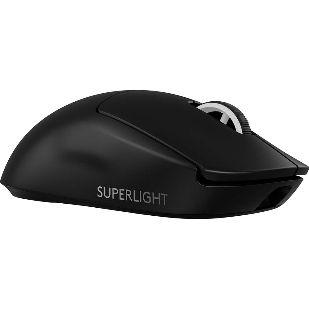 Mouse gaming wireless Logitech Pro X Superlight 2, 60g, 32000 dpi, 500 IPS, 5 Butoane, Negru - imagine 2