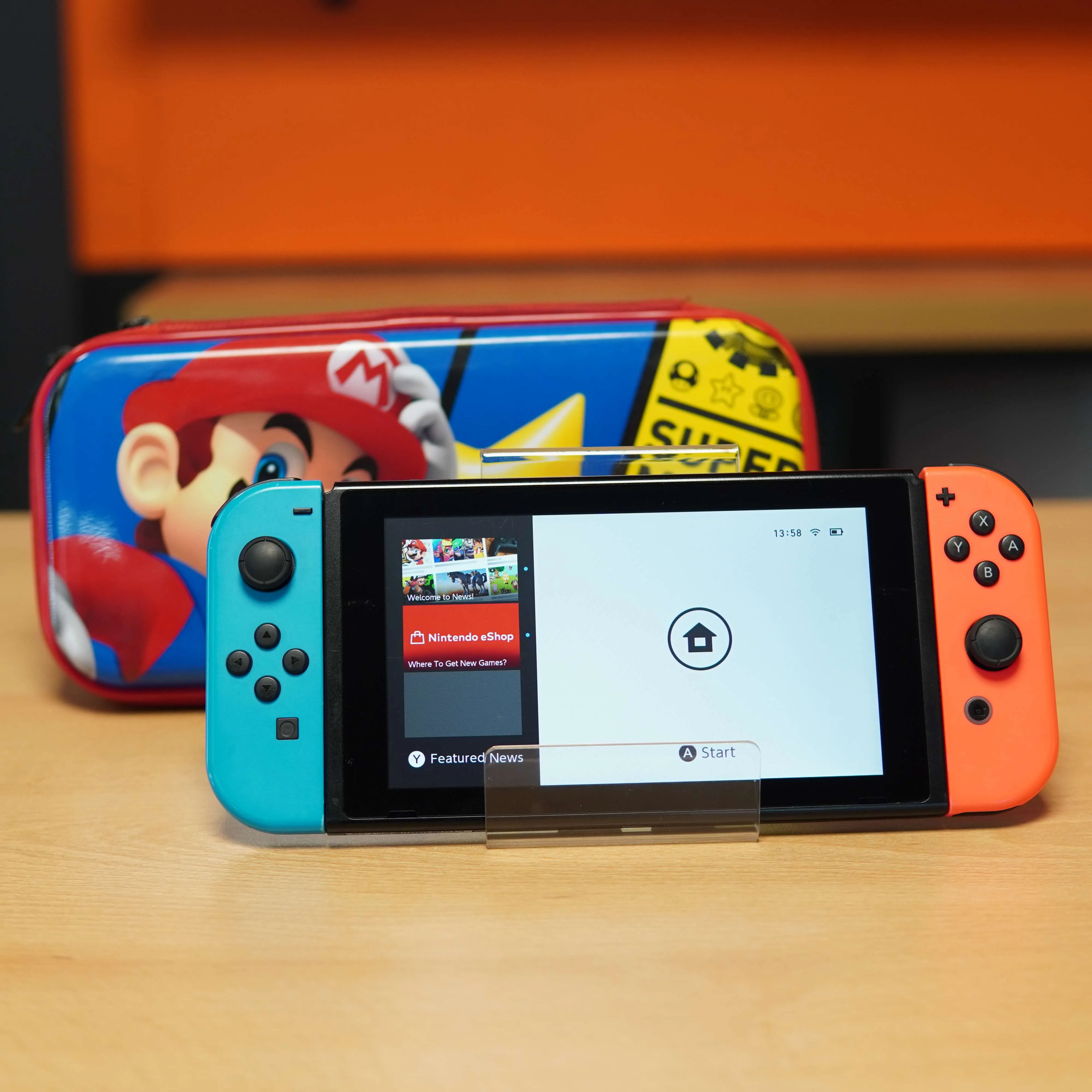 Consola Nintendo Switch HAC-001, Wifi, +SD Card 256GB,  Fara Docking / Incarcator Original - imagine 2