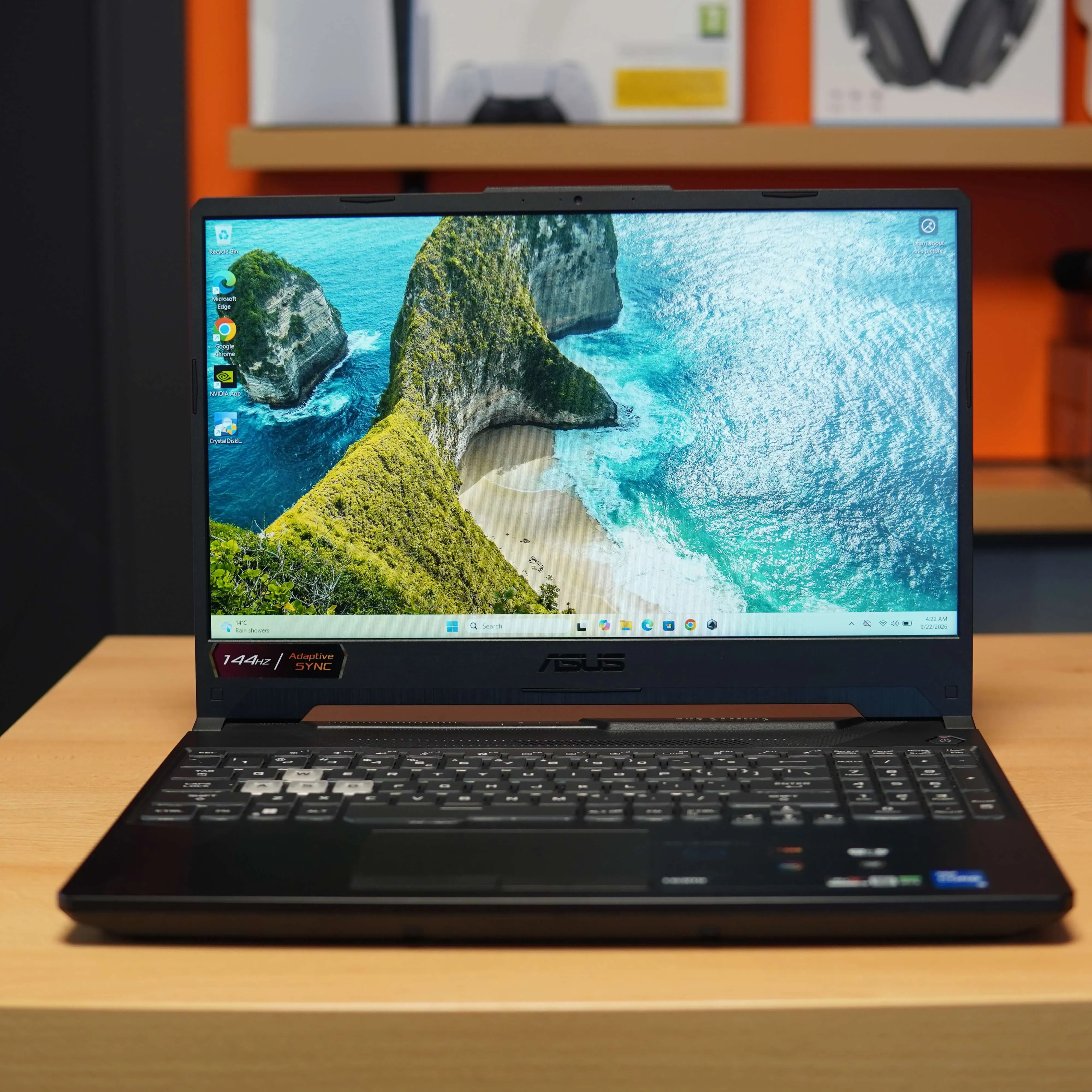 Laptop Gaming Asus TUF Gaming F15 FX506HC, i5-11400h, 8 GB DDR4, 512 GB DDR4, RTX 3050 4 GB, Negru - imagine 3