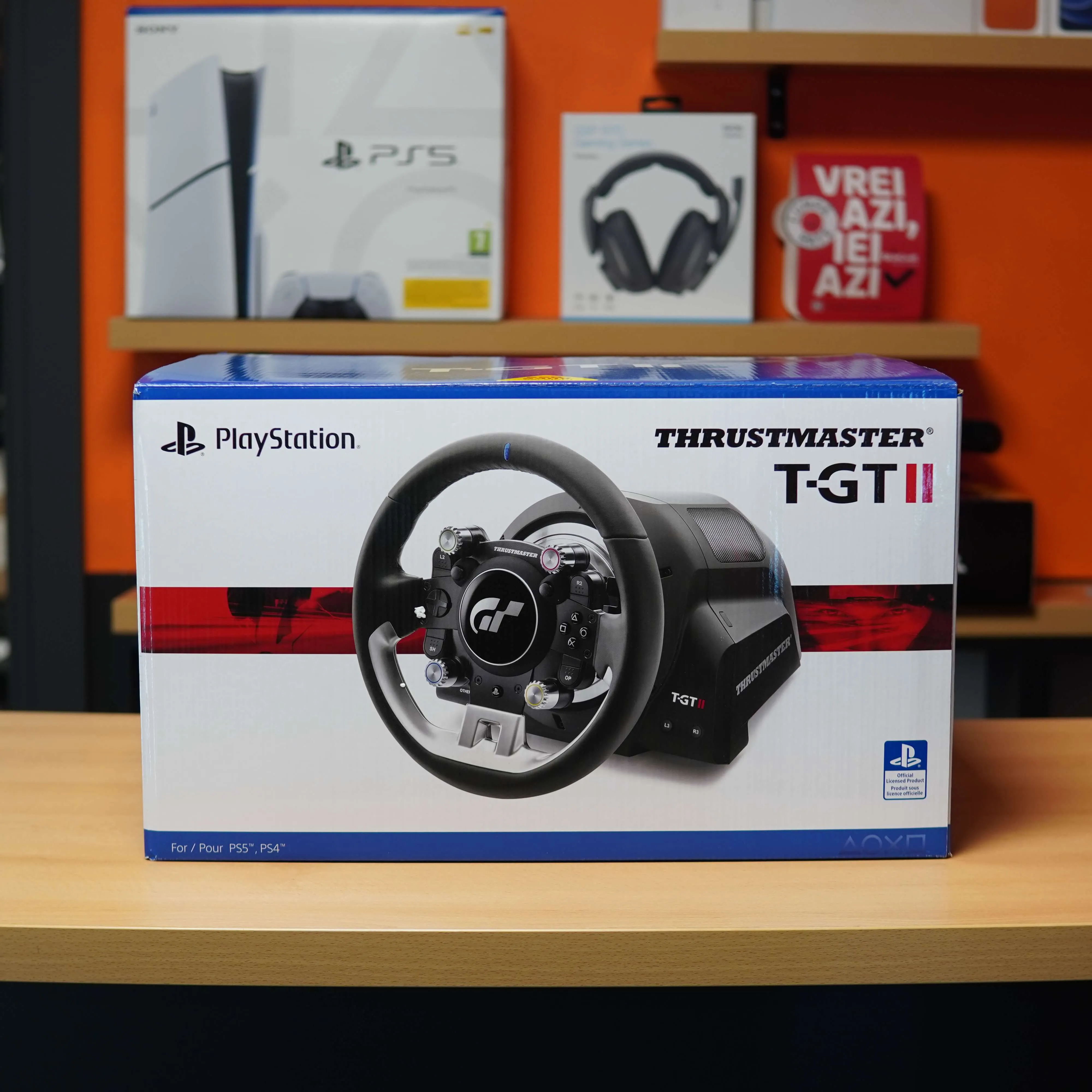 Volan Gaming Thrustmaster Set T-GT II Wheel + Base PC/PS5/PS4 - imagine 2