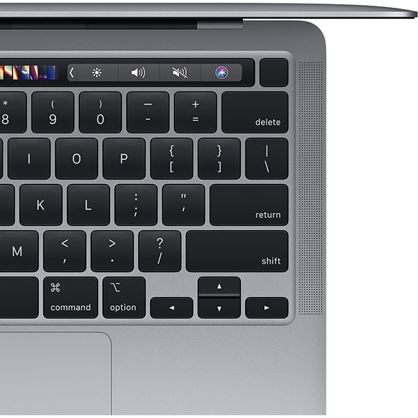 Apple MacBook Pro 13 2020 A2338, Apple M1, 8 Gb RAM DDR4, Grafica Integrata Apple 8-Core GPU, SSD 256 Gb, TouchBar, Toud ID, Silver - imagine 3