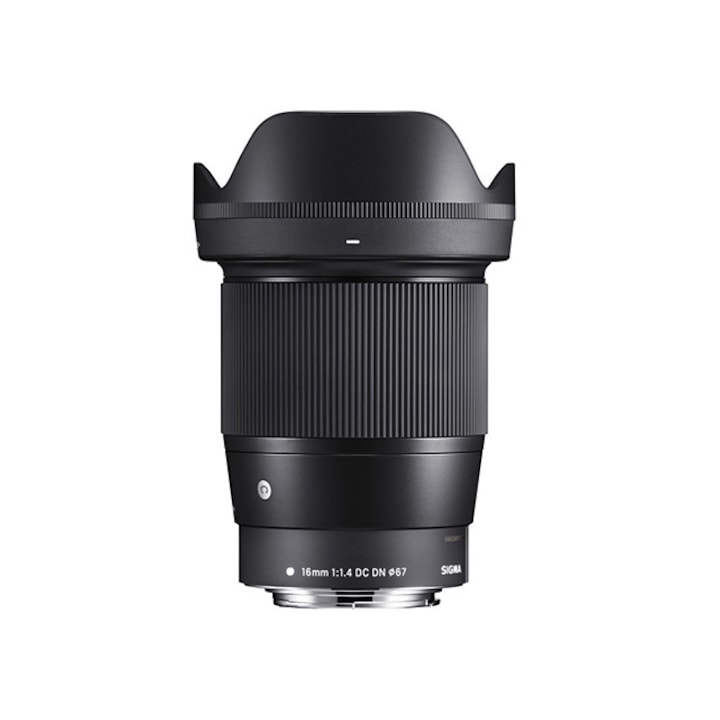 Obiectiv Foto Sigma 16 mm F 1.4 DC DN Canon EF-M Mount - imagine 2