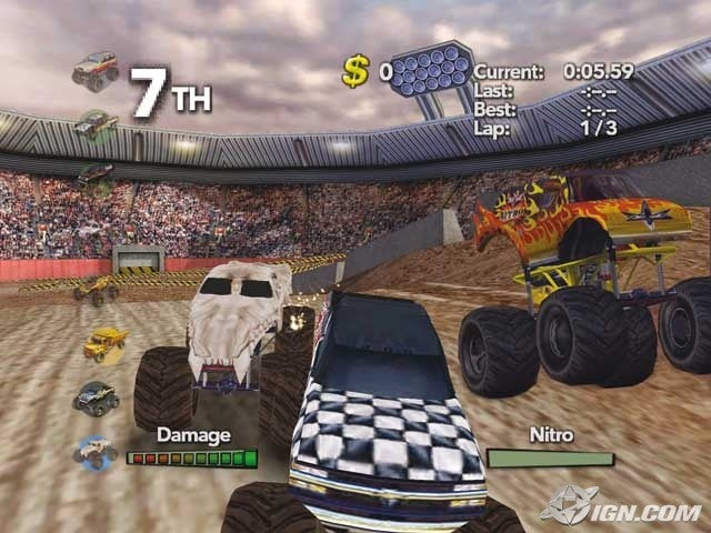 Monster Trux Extreme Arena Edition - Joc PS2 - imagine 2