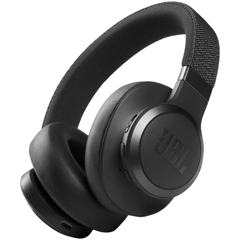 Casti audio On-Ear JBL Live 660NC Bluetooth, Active Noise Cancelling