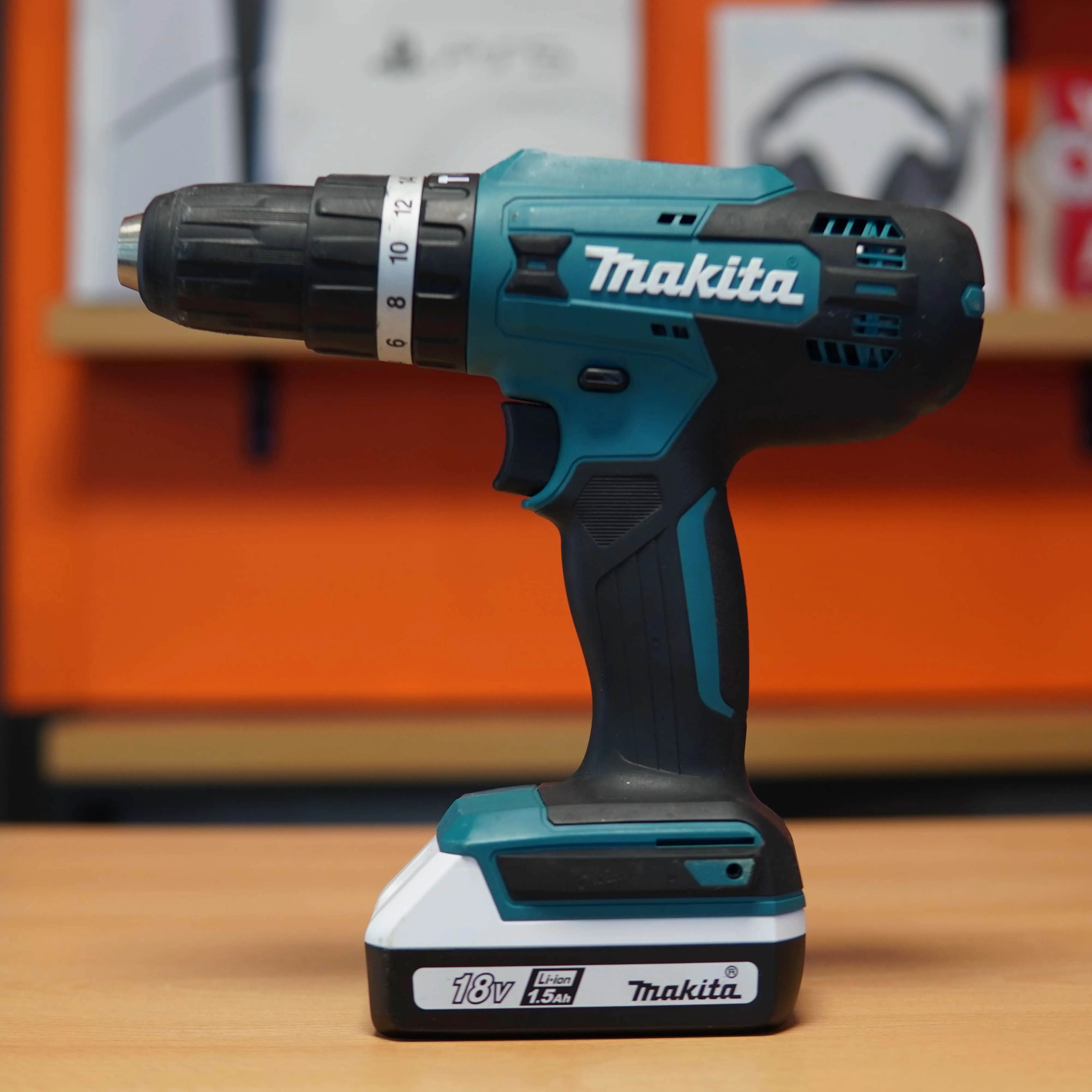 Masina de Gaurit cu Percutie Makiita HP488D002, 18V, 2x Baterii 1.6mAh, Acumulator, Albastru - imagine 9