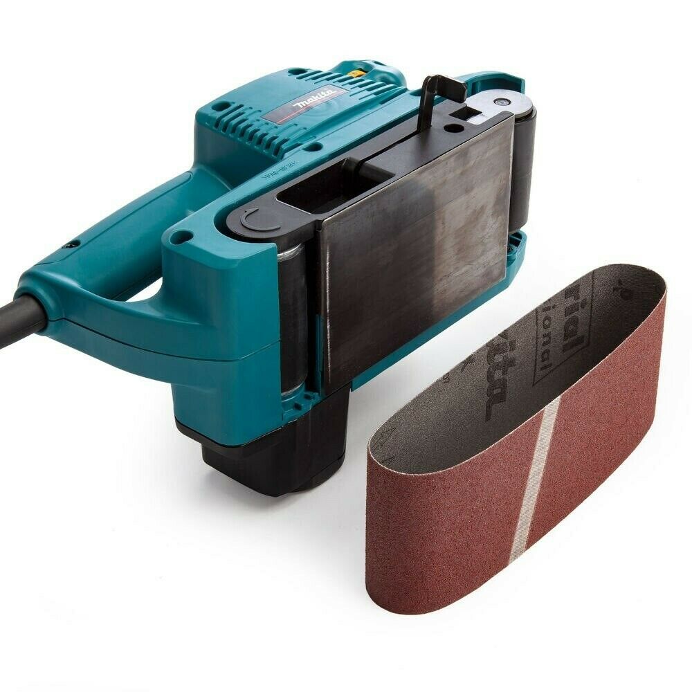 Slefuitor cu banda Makita 9901, 76x533mm, Sac textil inclus - imagine 3