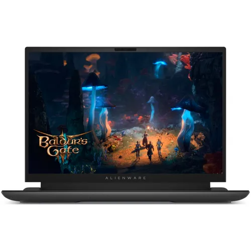 Laptop Gaming Dell Alienware M18 R2, Display 18 inch QHD+, 165Hz, Intel Core i9-14900HX 24-Core, 5.8 GHz, 64 Gb RAM DDR5, SSD 2Tb NVMe M.2, nVidia GeForce RTX 4090 16Gb, Wi-Fi 7, USB 3.2, USB-C, Thunderbolt, HDMI, Mini DisplayPort, Ethernet, Dark Metallic Moon