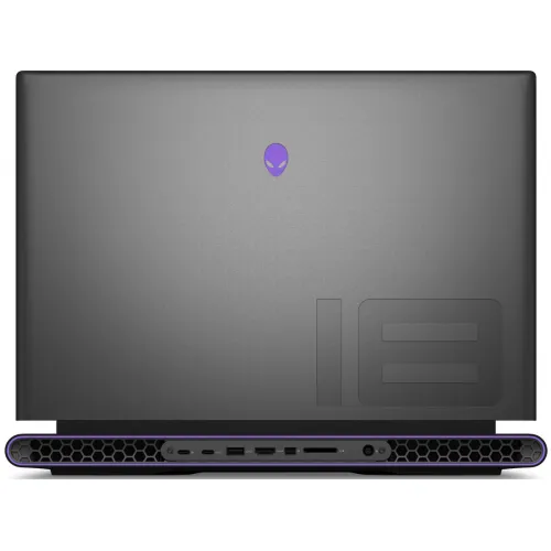 Laptop Gaming Dell Alienware M18 R2, Display 18 inch QHD+, 165Hz, Intel Core i9-14900HX 24-Core, 5.8 GHz, 64 Gb RAM DDR5, SSD 2Tb NVMe M.2, nVidia GeForce RTX 4090 16Gb, Wi-Fi 7, USB 3.2, USB-C, Thunderbolt, HDMI, Mini DisplayPort, Ethernet, Dark Metallic Moon - imagine 5