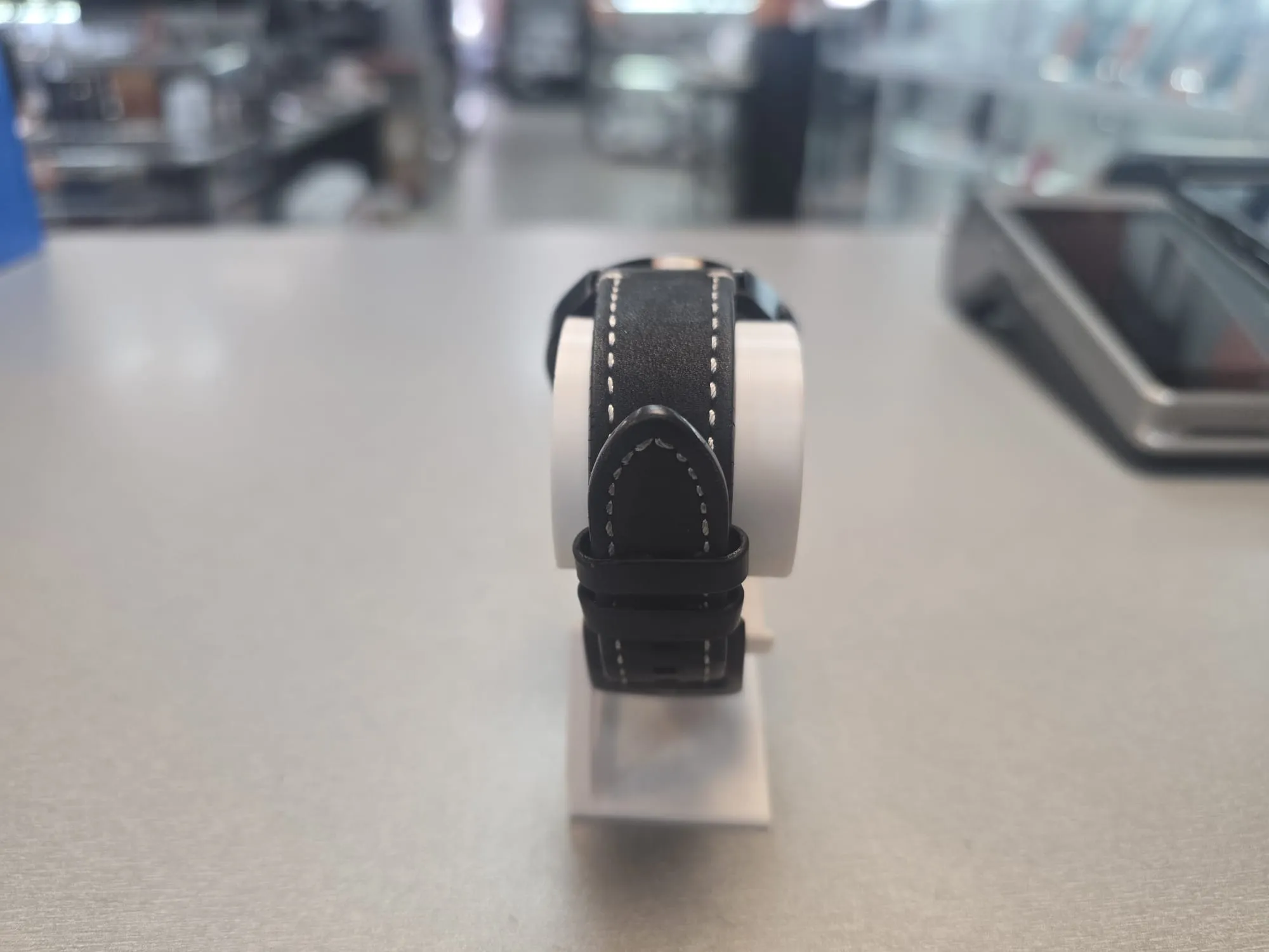 Smartwatch Samsung Galaxy Watch5, 44mm, Bluetooth, Wi-Fi, GPS, Bratara Compatibila, SM-R910, Graphite - imagine 2