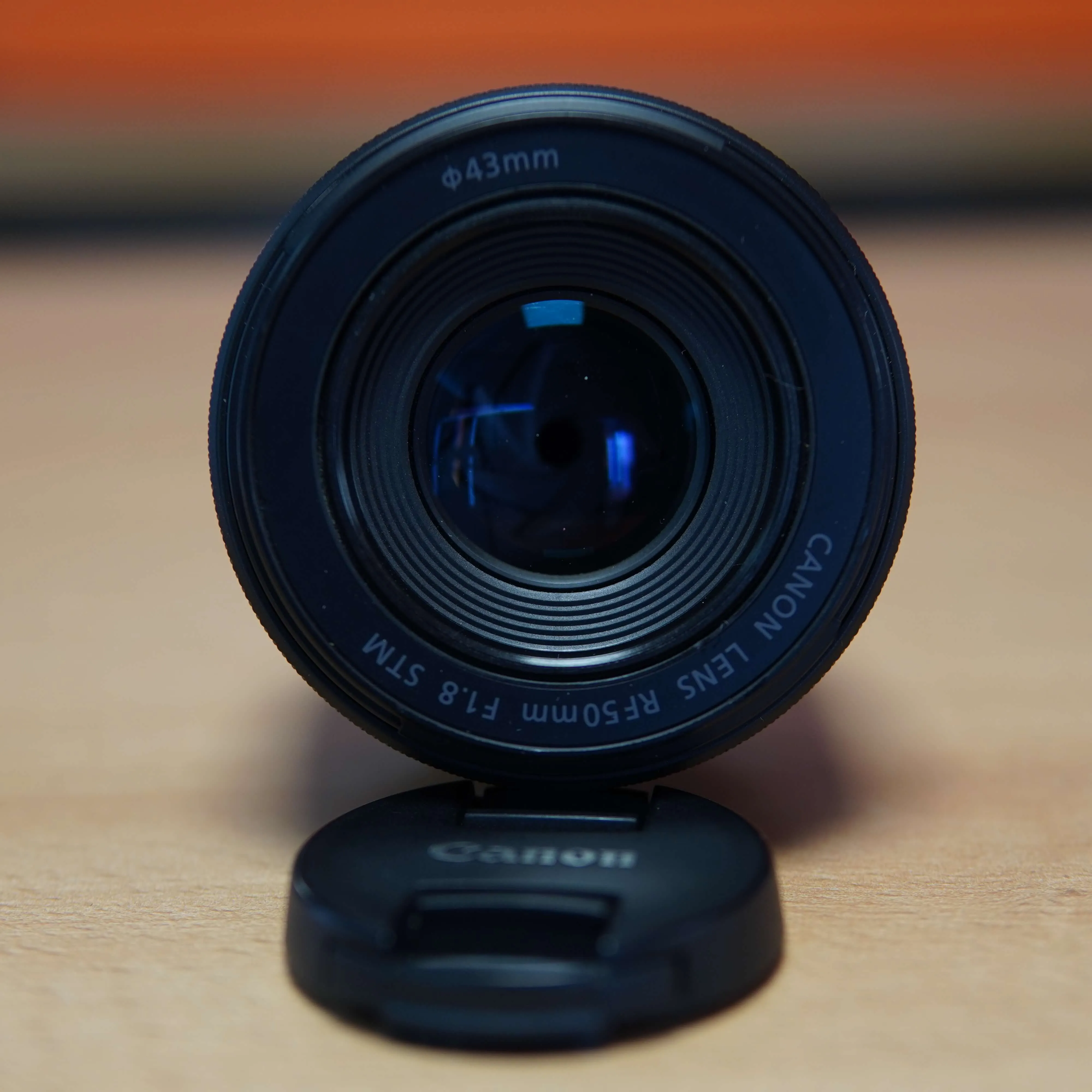 Obiectiv Foto Canon RF 50mm F1.8 STM, Negru - imagine 6
