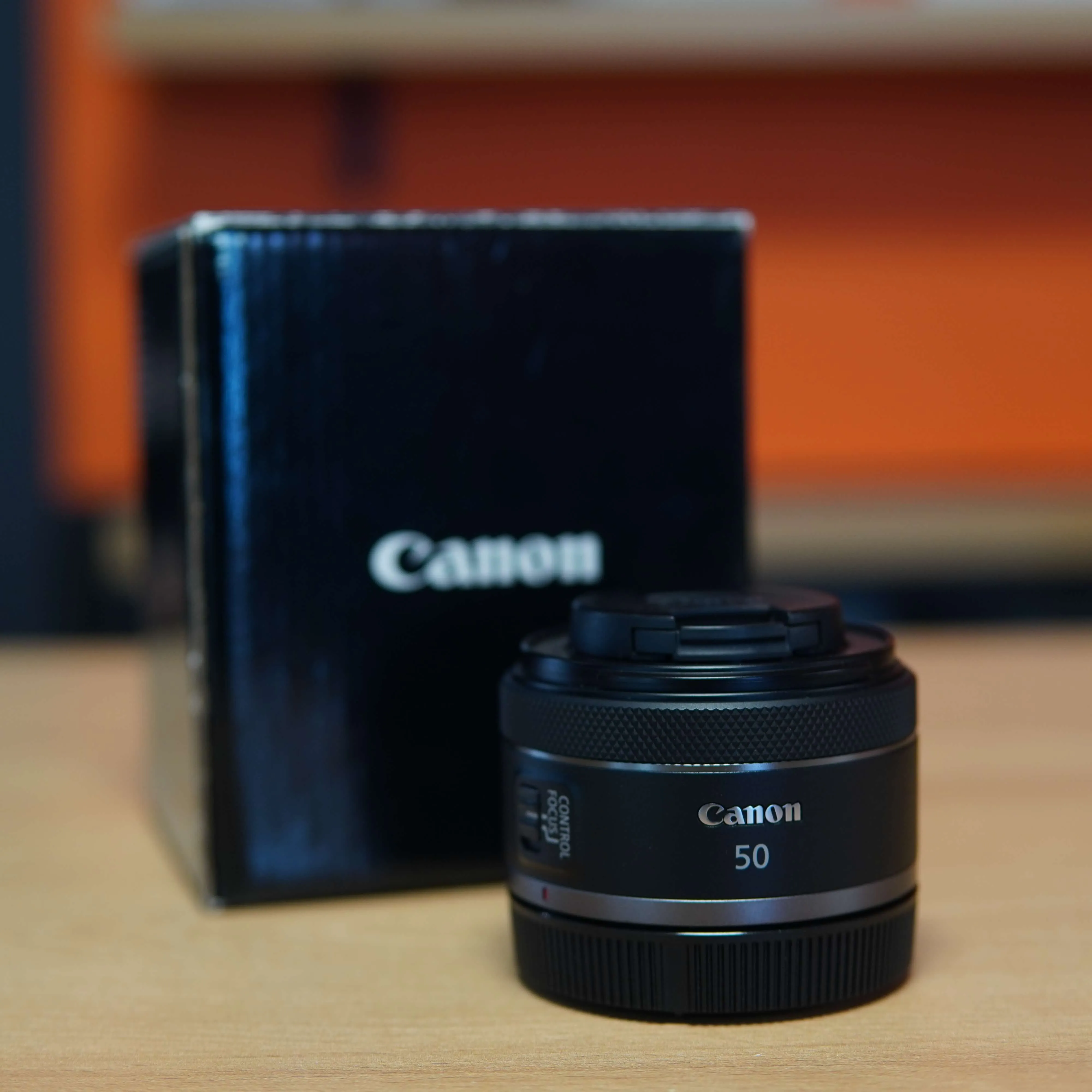 Obiectiv Foto Canon RF 50mm F1.8 STM, Negru - imagine 2