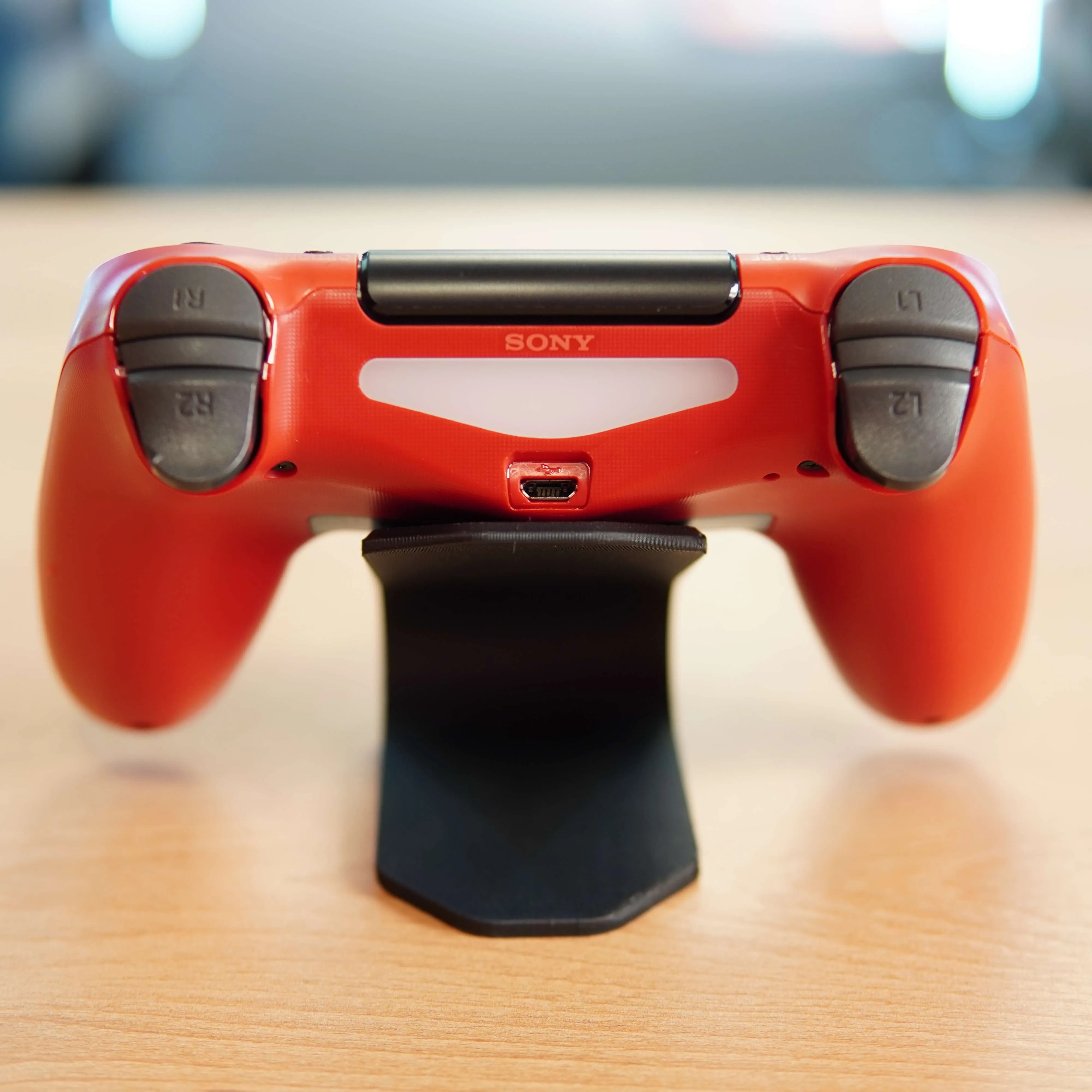 Controller Sony Playstation 4, Rosu - imagine 5