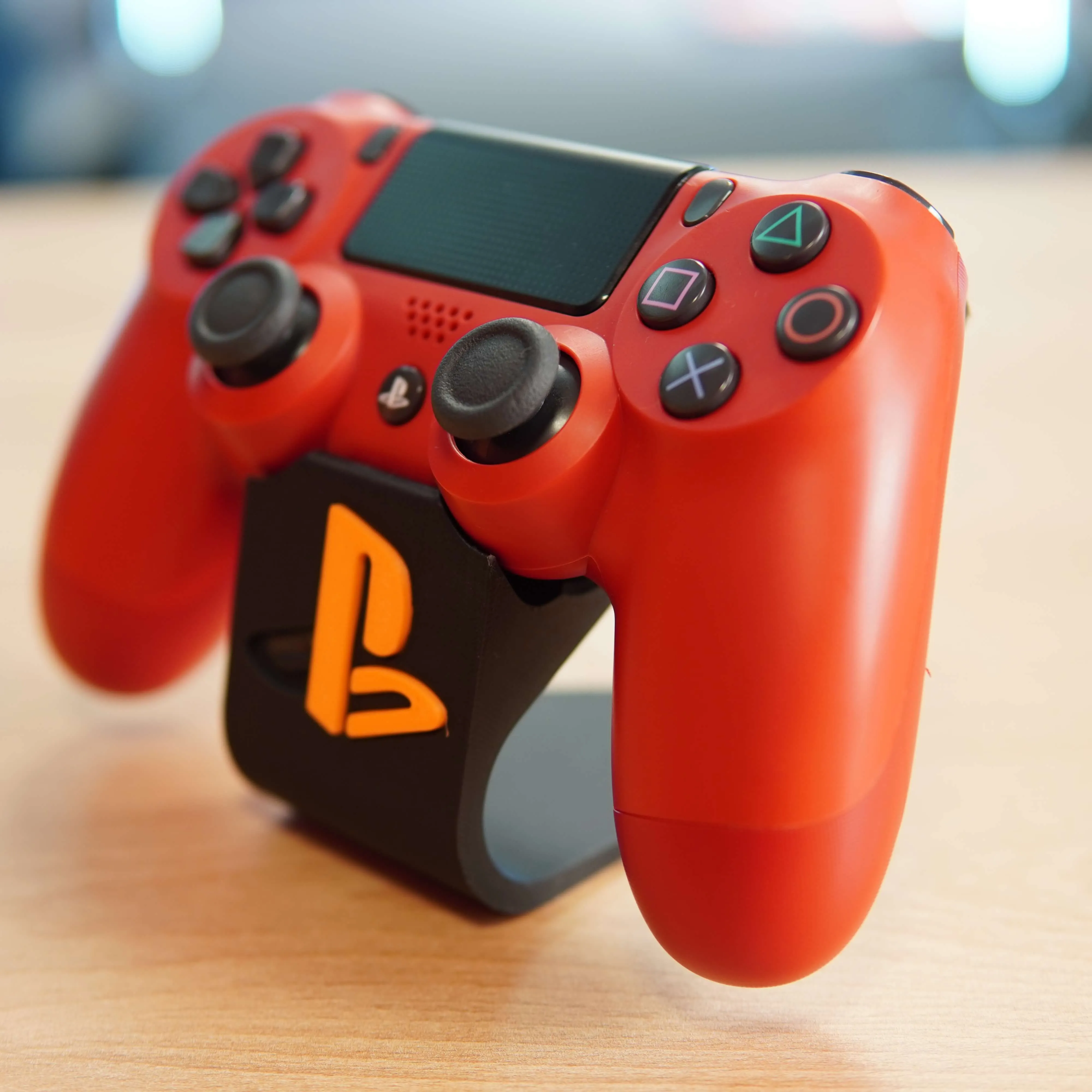 Controller Sony Playstation 4, Rosu - imagine 4