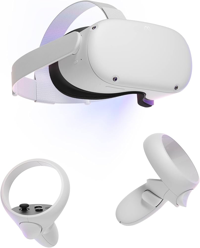 Casca VR All-in-One Oculus Quest 2, 64 GB + Husa de protectie