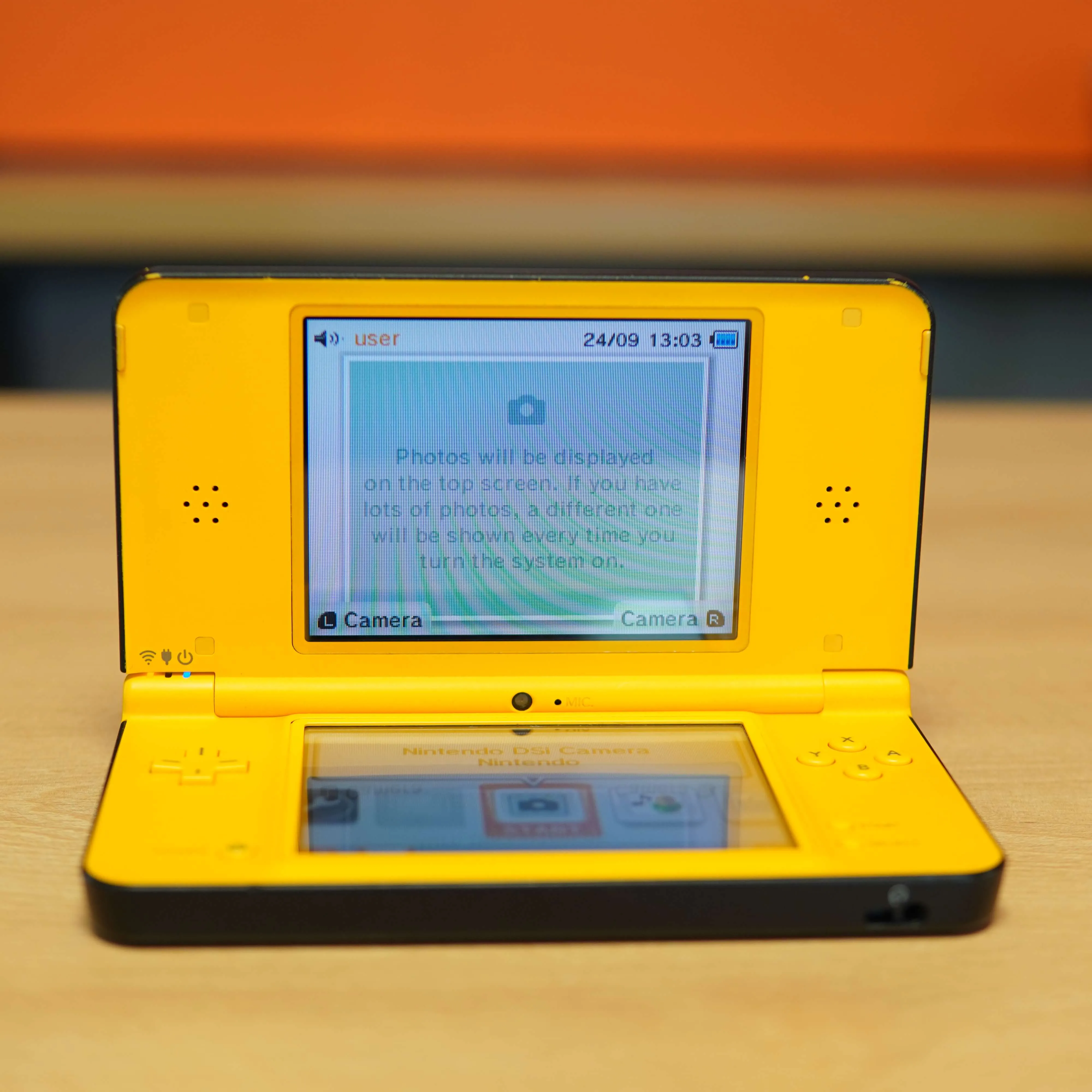 Consola Nintendo DSi XL, UTL-001, Galben - imagine 2