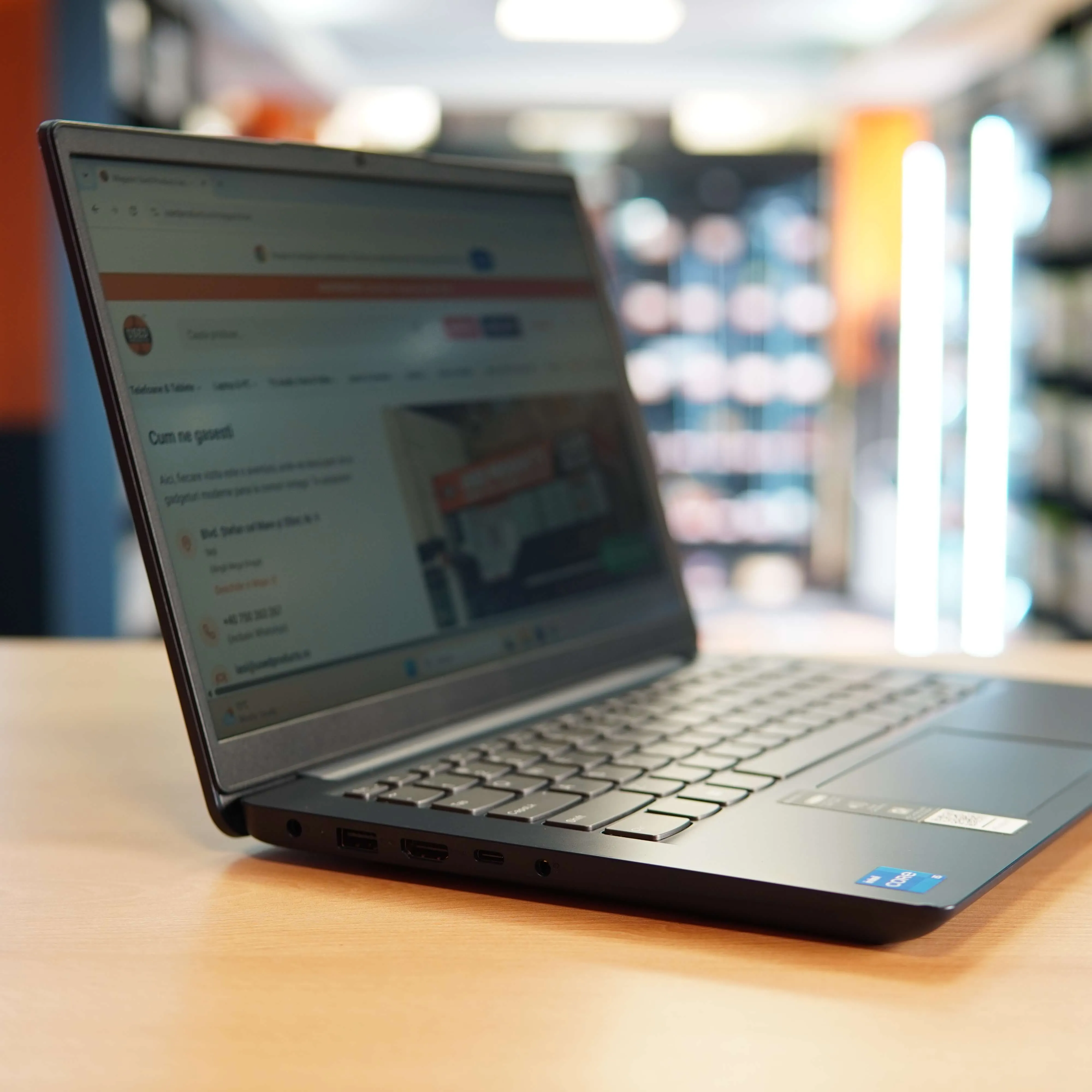 Laptop Lenovo IdeaPad 3i 14IAU7, i5-1235U, 8 GB RAM, 512 GB SSD, Albastru - imagine 4