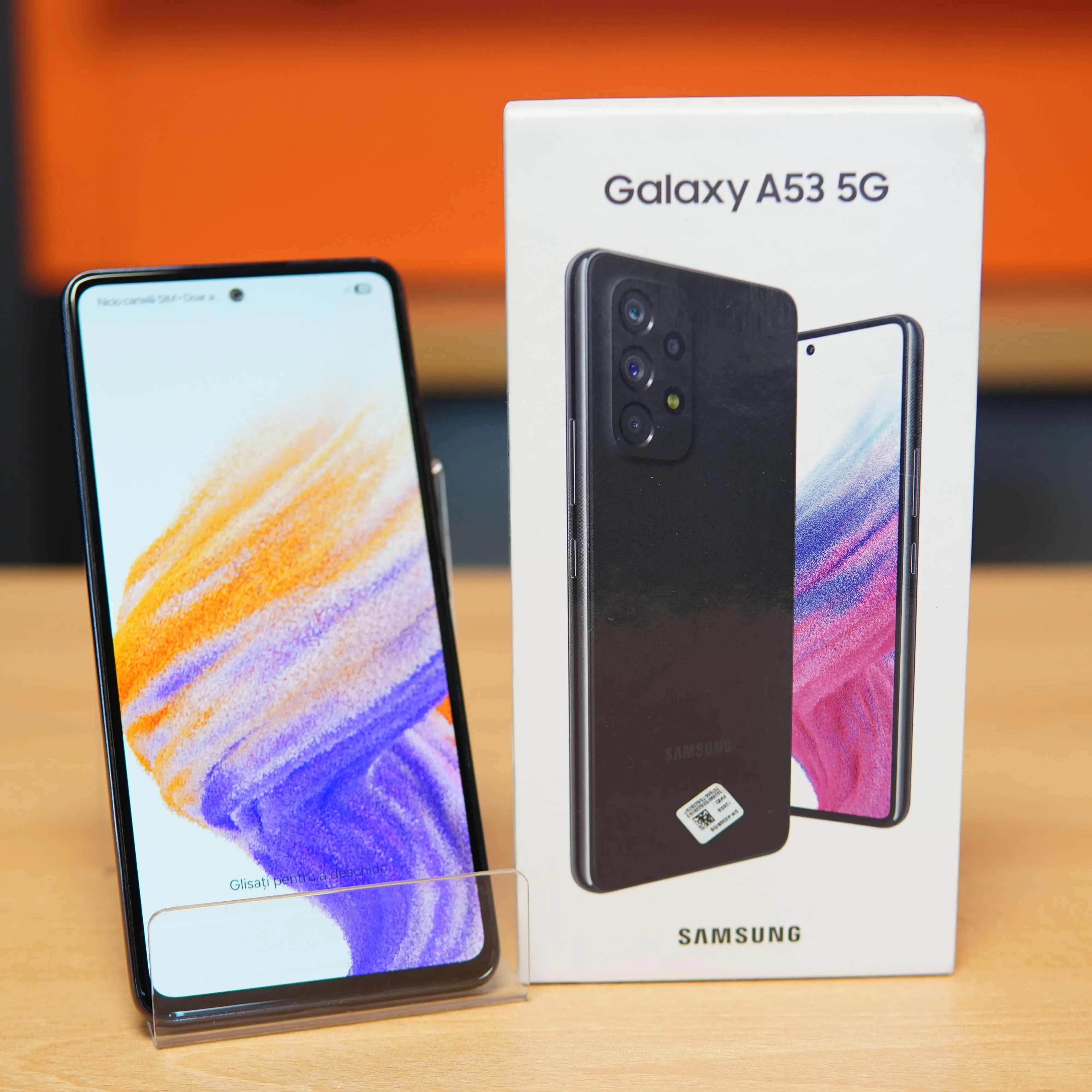 Samsung Galaxy A53 128 GB, 5G, Dual Sim, Negru - imagine 2