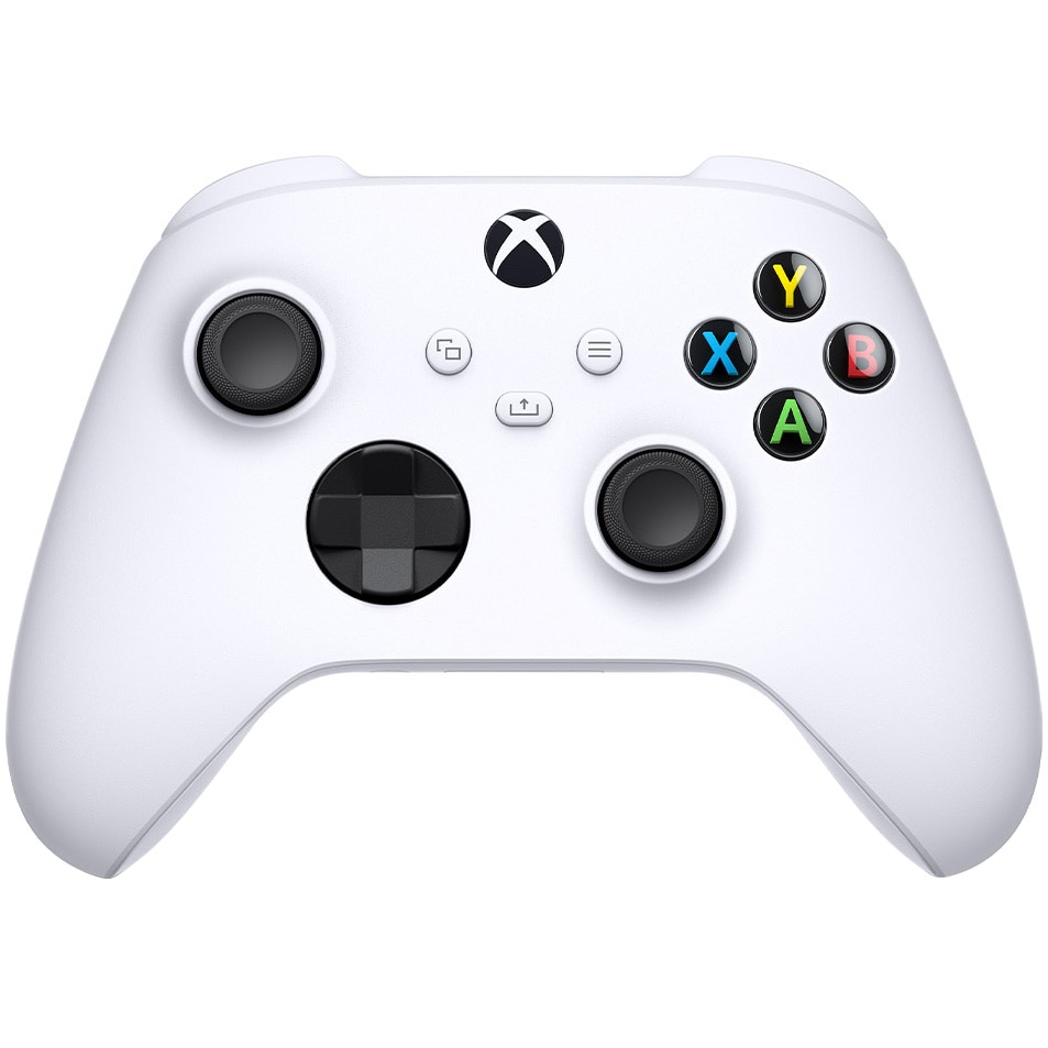 Controller Microsoft Xbox Series X/S/One + Baterie Reincarcabila, Alb