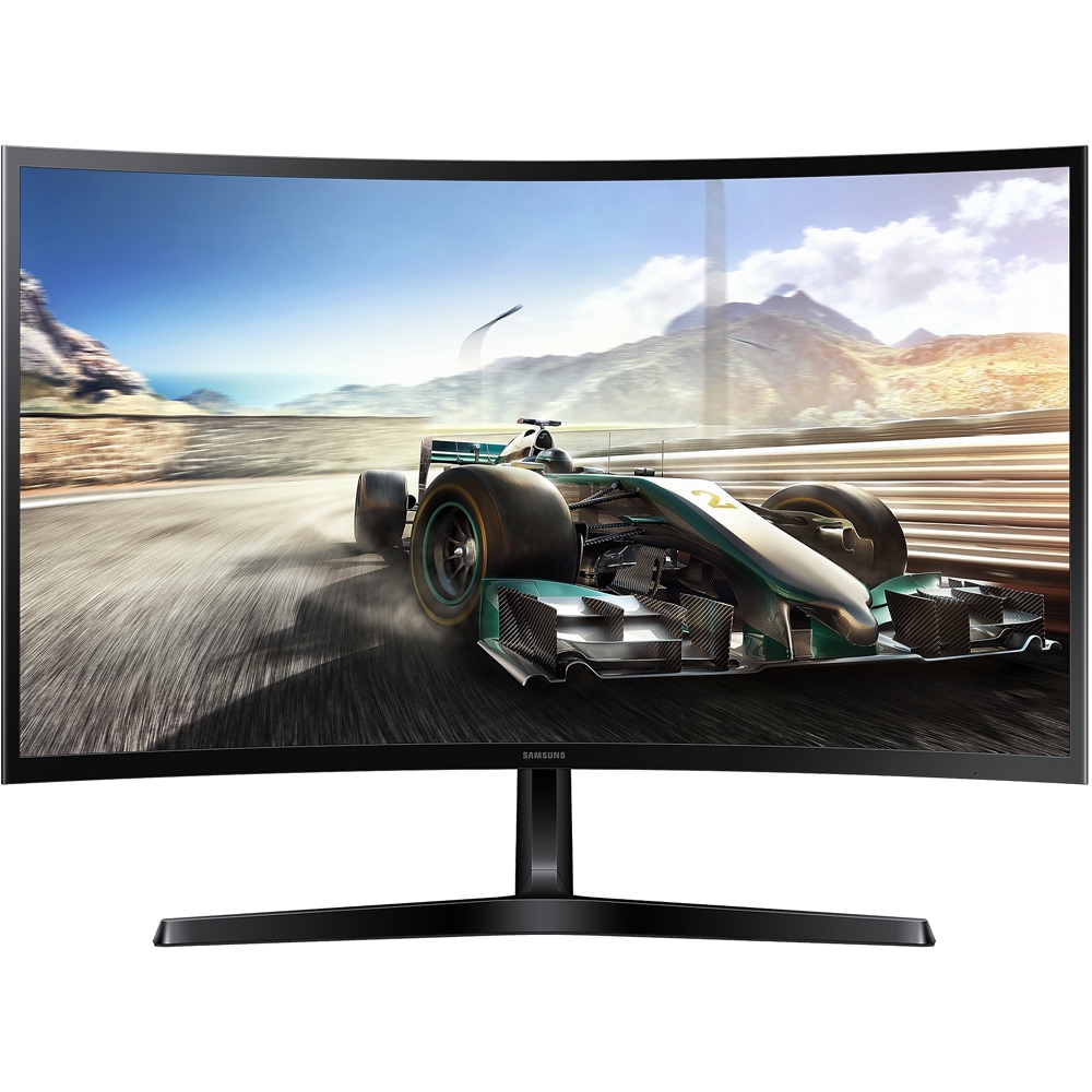 Monitor LED VA Curbat Samsung Essential S3 S27D392GAU, 27 inch, Full HD, 100Hz, 4ms, HDMI, VGA, Negru - imagine 2