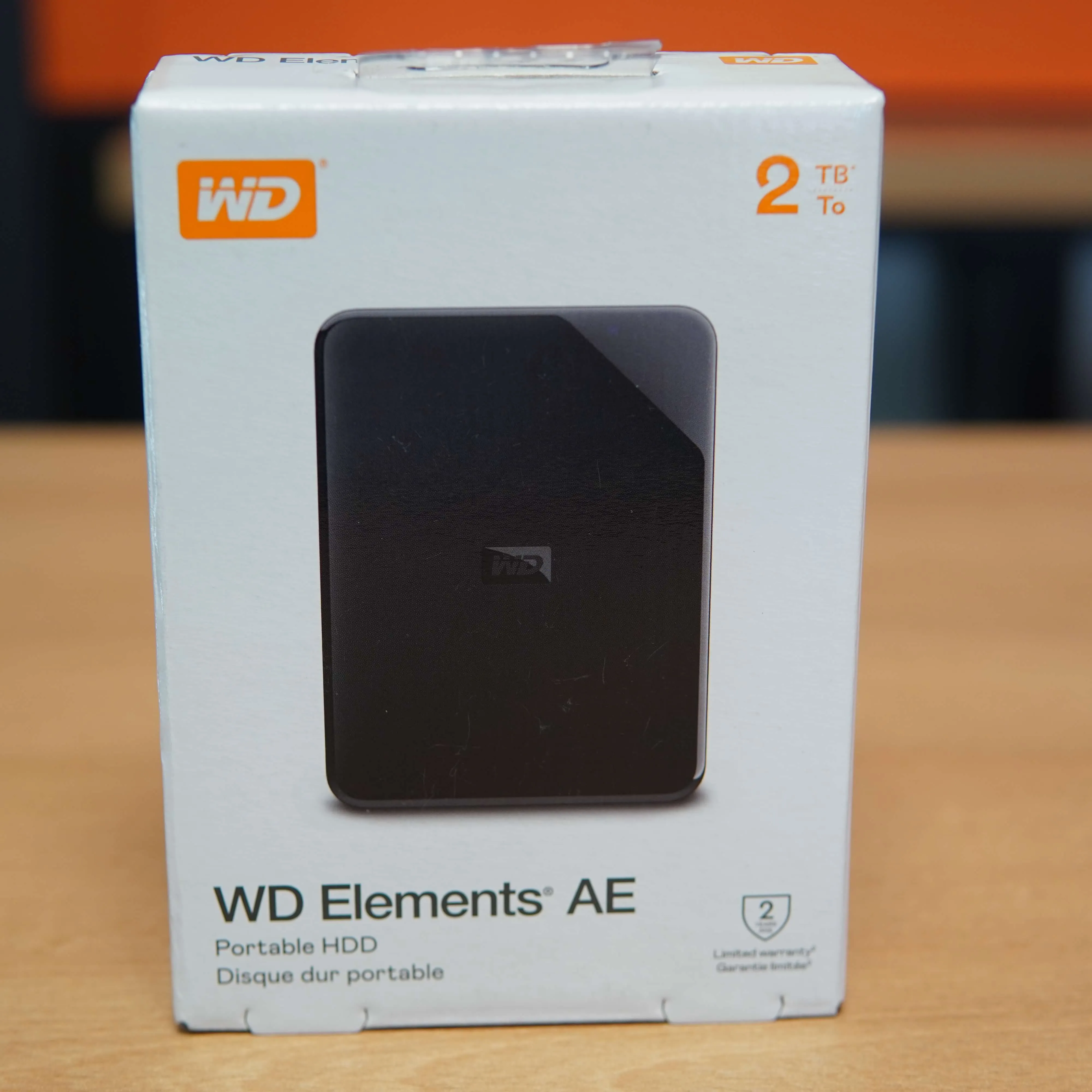 Hard Disk (HDD) Extern WD Elements AE, 2 TB, USB 3.0, Negru - imagine 2