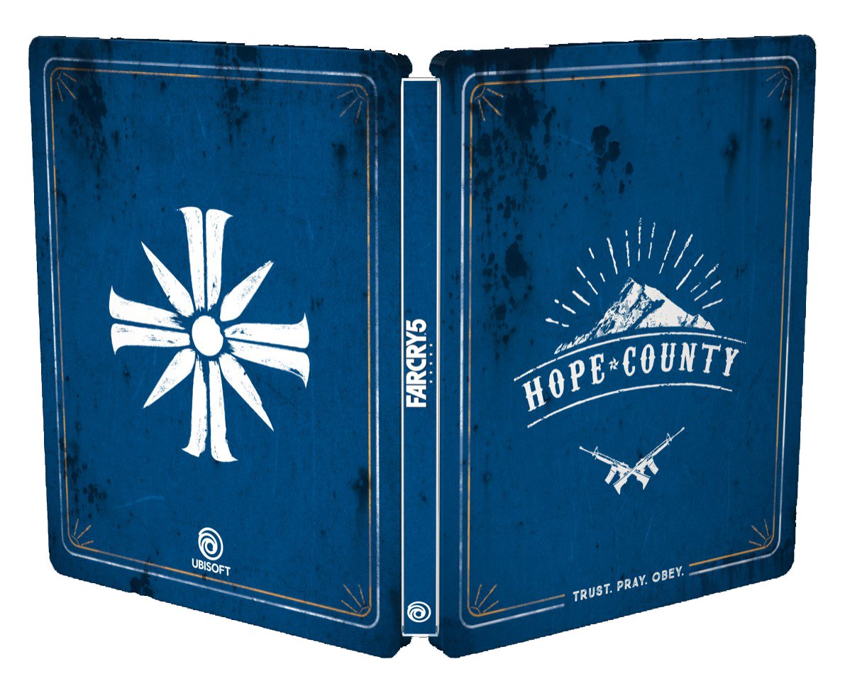 Steelbook Far Cry 5 Hope County, Fara Joc