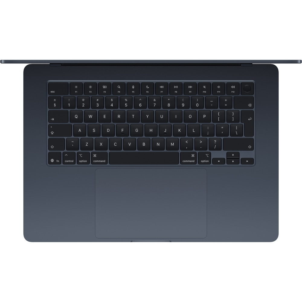 Laptop Apple MacBook Air 15 (2026) A3448, 15.3 Inch Retina Display, Apple M5 10-core CPU, 16GB, SSD 512GB, 10-core GPU, macOS Sequoia, Starlink, Tastatura layout INT, Midnight