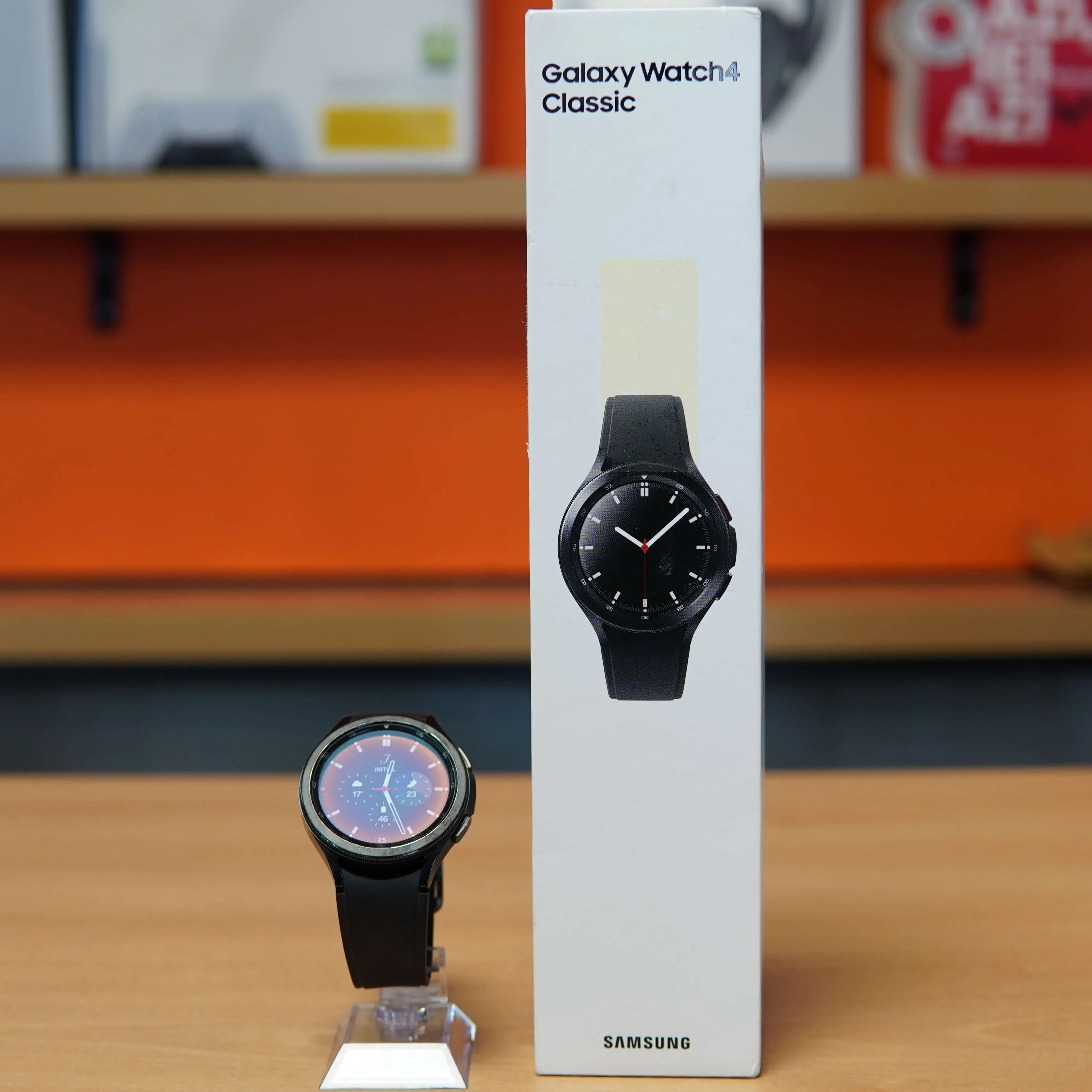 Smartwatch Samsung Galaxy Watch 4 Classic 46mm, SM-R890, GPS, Black - imagine 2
